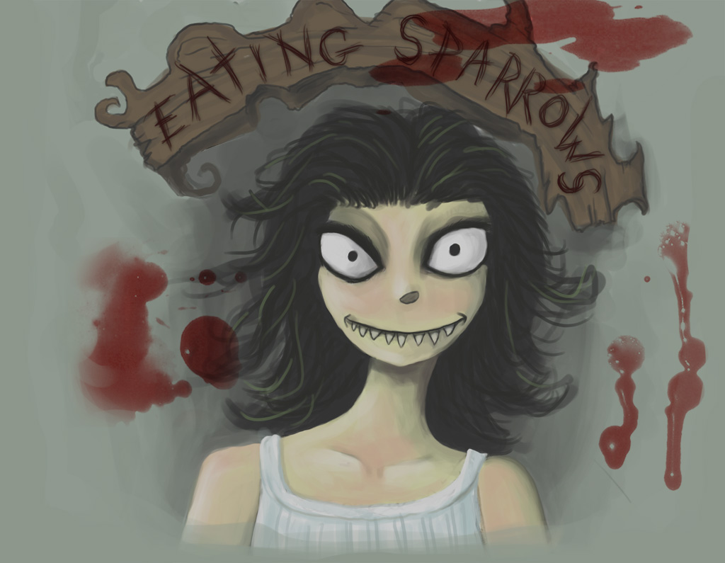 Eating Sparrows